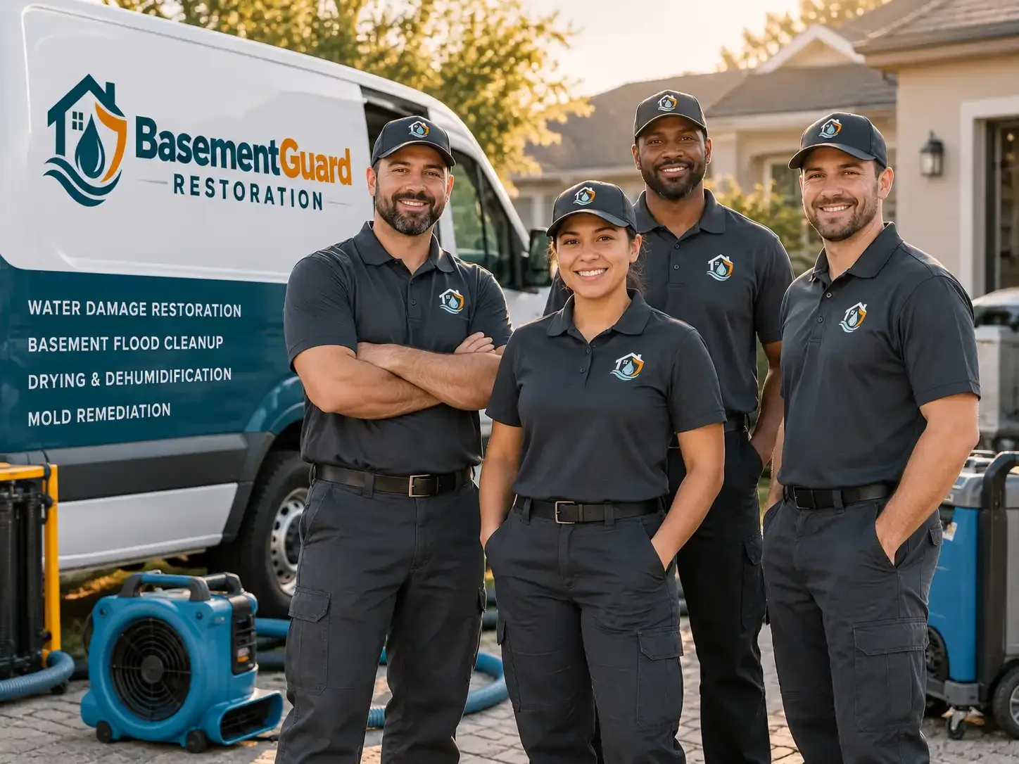 Basement Water Damage Restoration company in Earling, IA
